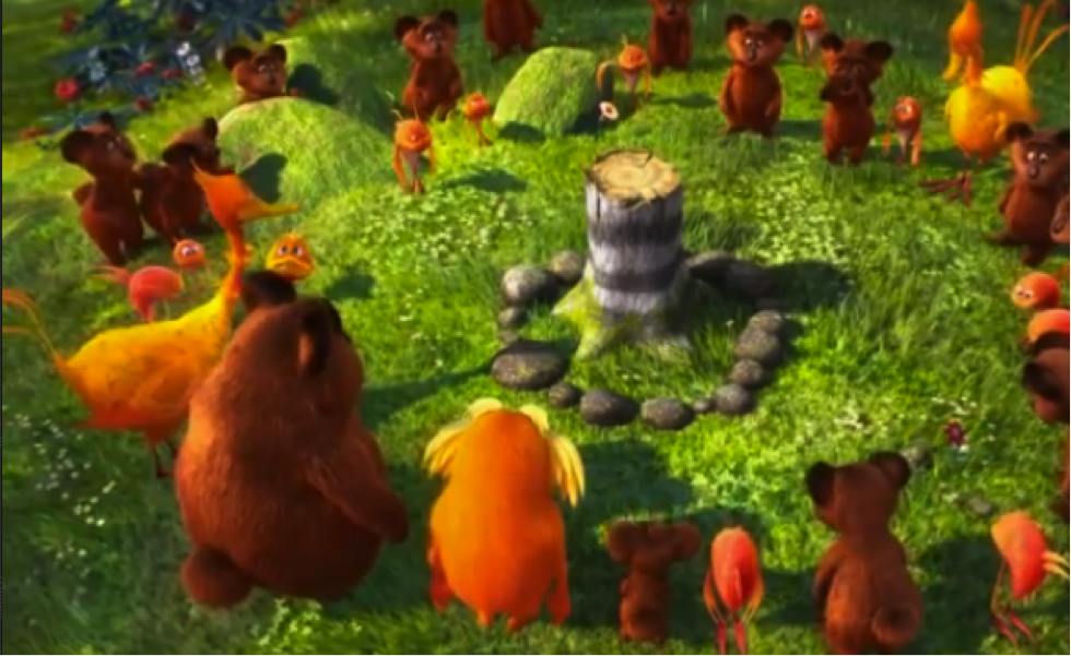 creatures in the lorax leaving